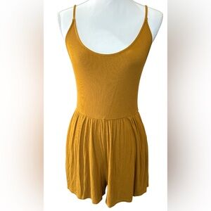 Mustard Yellow Sleeveless Dress